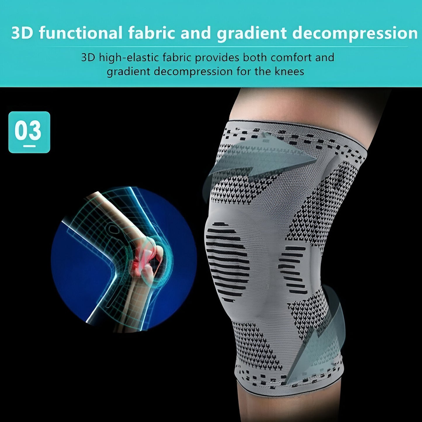 KneeGuard Pro™ Compression Support - 🚨 50% OFF Clearance Support 🚨