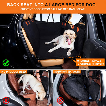 🐾 Premium Hard Bottom Car Seat Cover 🐾 - 🚨 50% OFF Clearance Sale 🚨