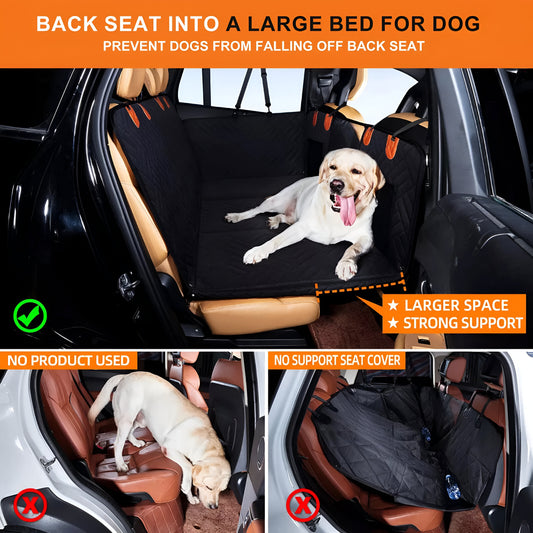 🐾 Premium Hard Bottom Car Seat Cover 🐾 - 🚨 50% OFF Clearance Sale 🚨