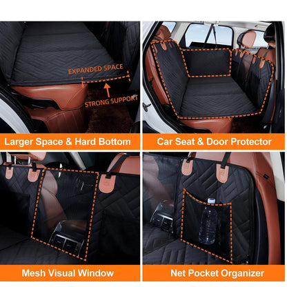 🐾 Premium Hard Bottom Car Seat Cover 🐾 - 🚨 50% OFF Clearance Sale 🚨